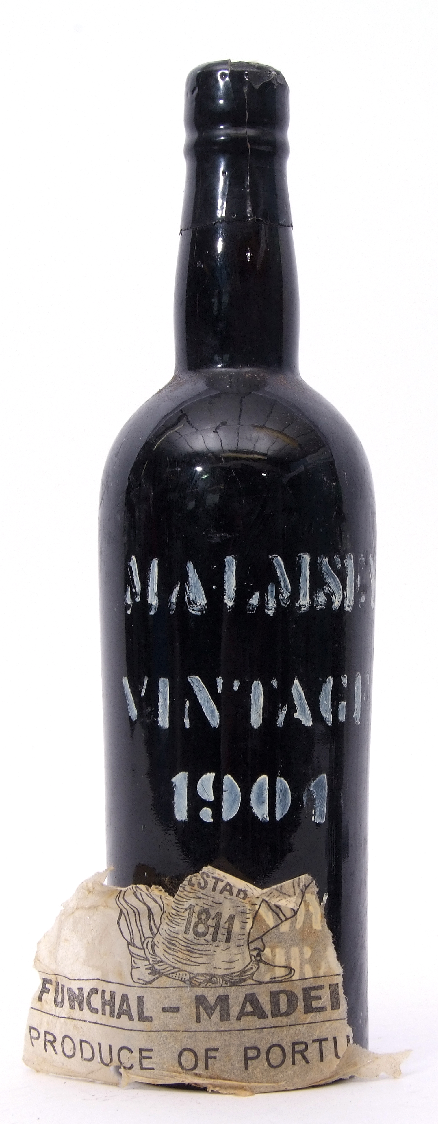 Blandy's Malmsey Madeira vintage 1901 1 bottle