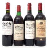 Chateau Gessan 1993, Chateau Segonzac 1978, Chateau Picon 1999, Chateau Patache d'Aux 1986,