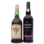 Warre's Warrior Special Reserve Port 1 bottle and Dow's 10 year old Port, 1 bottle (2 bottles)