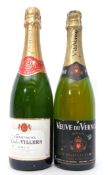 Charles de Villiers Champagne and further bottle of Veuve du Verne (2)