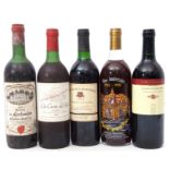 St Emilion 2006, La Croix du Fort 1981, Domaine du Cordonnier 1982, Domaine de la Durancole 1995,