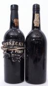 Fonseca vintage Port 1975 1 bottle and further bottle of Warre 1975 Port (label missing but bottle