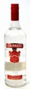 Smirnoff Vodka 1 ltr, 1 bottle