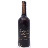 Croft's vintage Port 1960 1 bottle