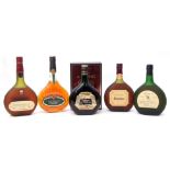 Mixed Lot: Armagnac: Conte de Ferragut, Janneau Grand Armagnac Napoleon, Janneau Grand Armagnac