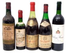 Corton Bressandes 1970 (Averies), Vosne Romanee Clos de Reas (Averies) 1972, 1 bottle, Chateau St