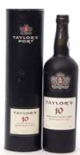 Taylor's 10 year old tawny Port (in tube) 1 bottle