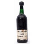 Cockburn's 1967 vintage Port 1 bottle