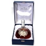 Whyte & Mackay 12yo blended Scotch Whisky, 1981 Royal Wedding commemorative edition, plush lined