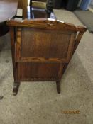 OAK FRAMED TWO SECTIONAL FOLDING CAKE STAND