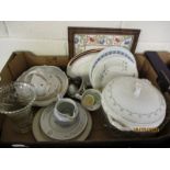 QUANTITY OF PLATES, TUREENS ETC