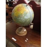 FREE STANDING TERRESTRIAL GLOBE