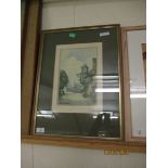 SIGNED FRAMED PRINT