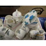 QUANTITY OF SYLVAC AUTUMN LEAF DECORATED TEA WARES ETC