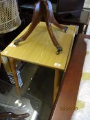 BEECHWOOD FRAMED DROP LEAF TABLE