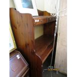 REPRODUCTION STAINED PINE OFFICE CABINET