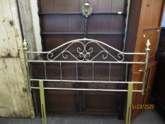 BRASS EFFECT HEADBOARD