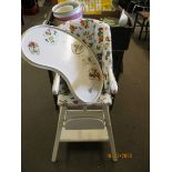 VINTAGE CHILD’S HIGH CHAIR