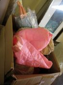 BOX OF VARIOUS VINTAGE DOLLS ETC