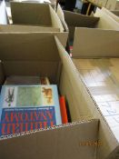 FOUR BOXES OF MIXED BOOKS