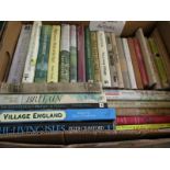 BOX OF MIXED COUNTRY BOOKS ETC