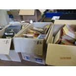 THREE BOXES OF MIXED BOOKS