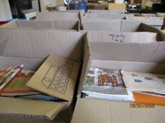 FOUR BOXES OF MIXED BOOKS