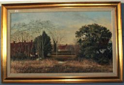 AR Leon Pettersson (Contemporary), 'Flatford Mill', oil on canvas, signed and dated 1995 lower