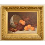 Eloise Harriet Stannard (1829-1915), 'Fruit', oil on canvas, signed and dated 1893 lower left,