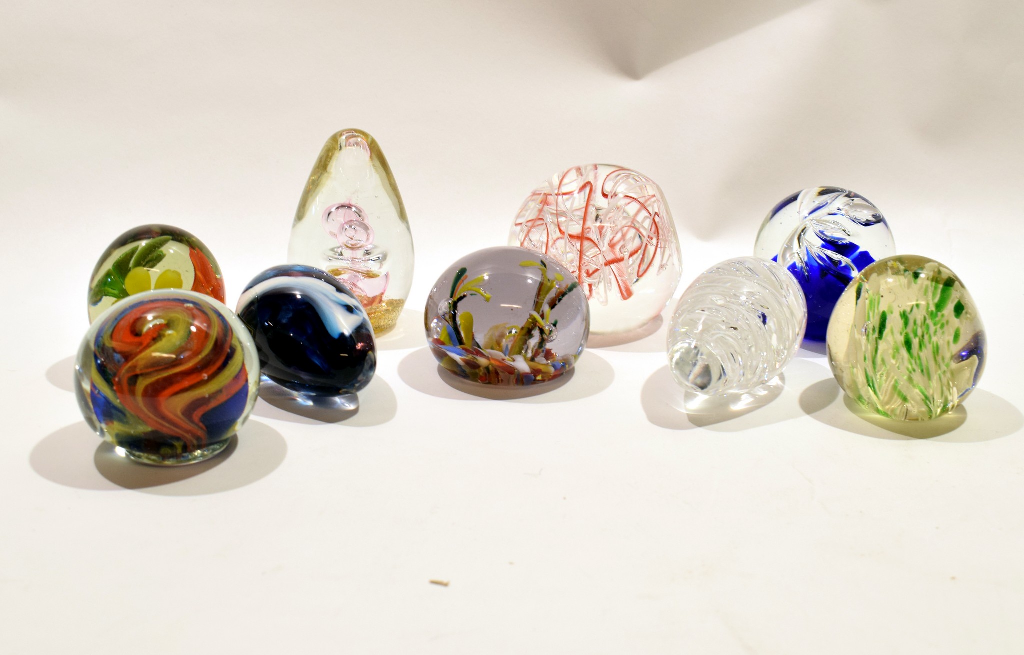 Group of paperweights