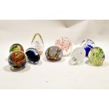 Group of paperweights