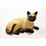 Beswick model of a Siamese cat Shape 1559A, circa 1960