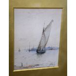 Albert Markes (1865-1901)Shipping scenespair of watercolours, both signed14 x 10cm (2)