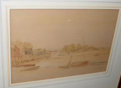 Walter Westley Russell, NEAC, RA, RWS (1867-1949)"Bygone Blakeney"watercolour, signed and dated 36