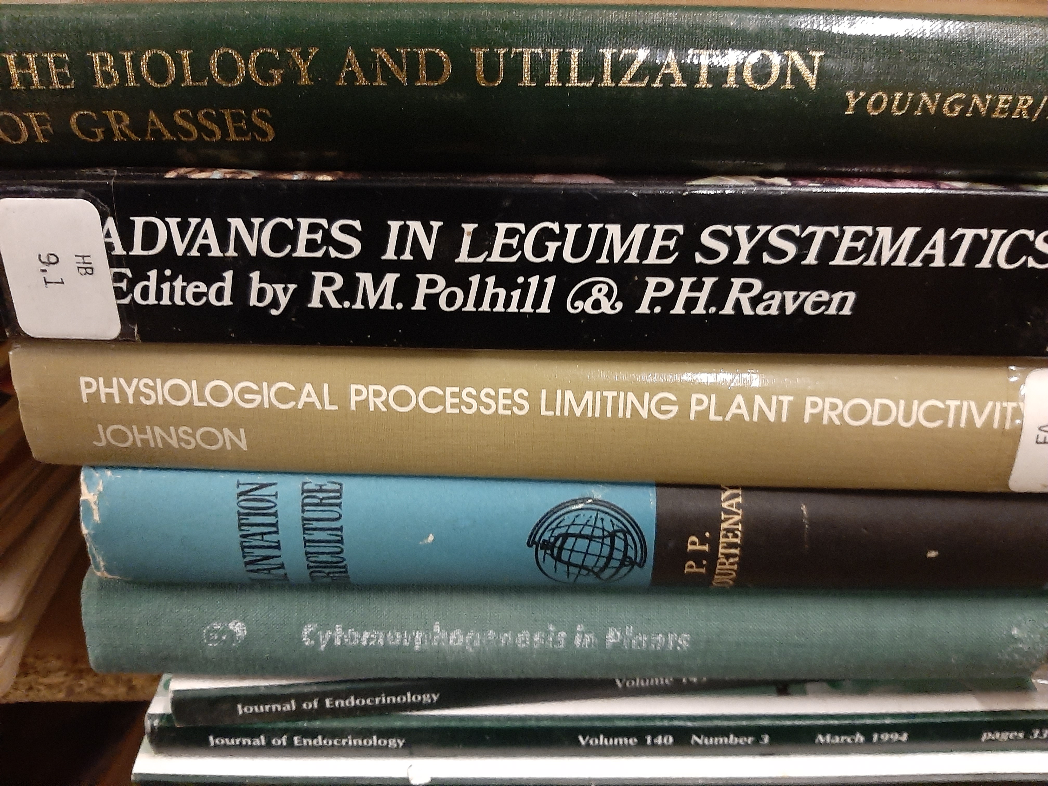 Collection of various Agriculture Books, rare as removed from library of Plant Breeding Institue