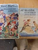 Childrens Books: rare Enid Blyton "At Seaside" 1st ed 1947, t/w Enid Blyton Magazine Annual 1954 (