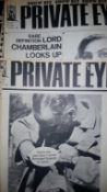 Private Eye Magazine- VG Early Editions 102 Nov 1965- 101- 98- 96- 97- 95. 6 mags