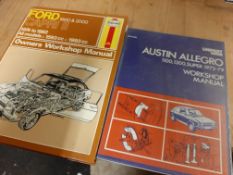 Motoring Interest: 3 Haynes Manuals t/w a Unipart Manual (4)