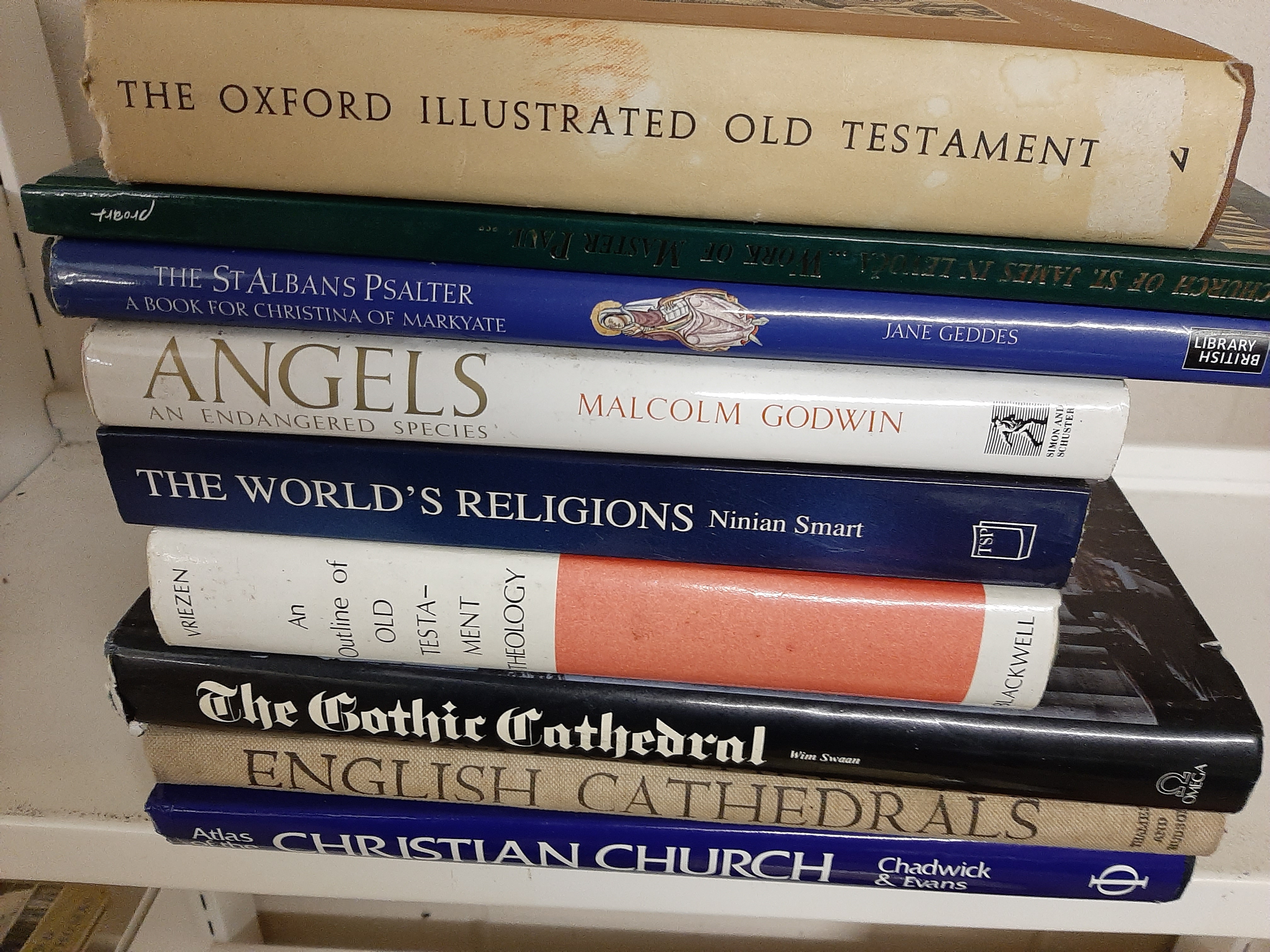 Qty various large format Books, Religion interest (9) - Image 2 of 2