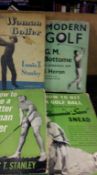 Early golf books- 20?ÇÖ3-50?ÇÖs. 12 books.