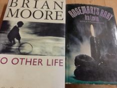 Four good quality books, viz Brian Moore "No Other Life" 1993 1st, Ira Levin "Rosemarys Baby" 1967