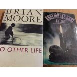 Four good quality books, viz Brian Moore "No Other Life" 1993 1st, Ira Levin "Rosemarys Baby" 1967