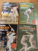 "Playfair" Football and Cricket Annuals, small format collectables 1960s-80s, 7 x soccer, 10 x