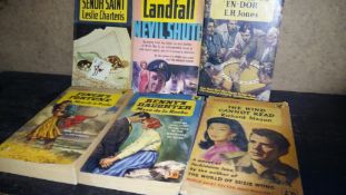 Vintage Paperbacks in excellent condition- 1950s/60s PAN x 6