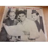 Collection of 5 Elvis Presley LP vinyl Records: "Elvis Sings Lieber & Stoller" RCA INTS 5031, "Elvis