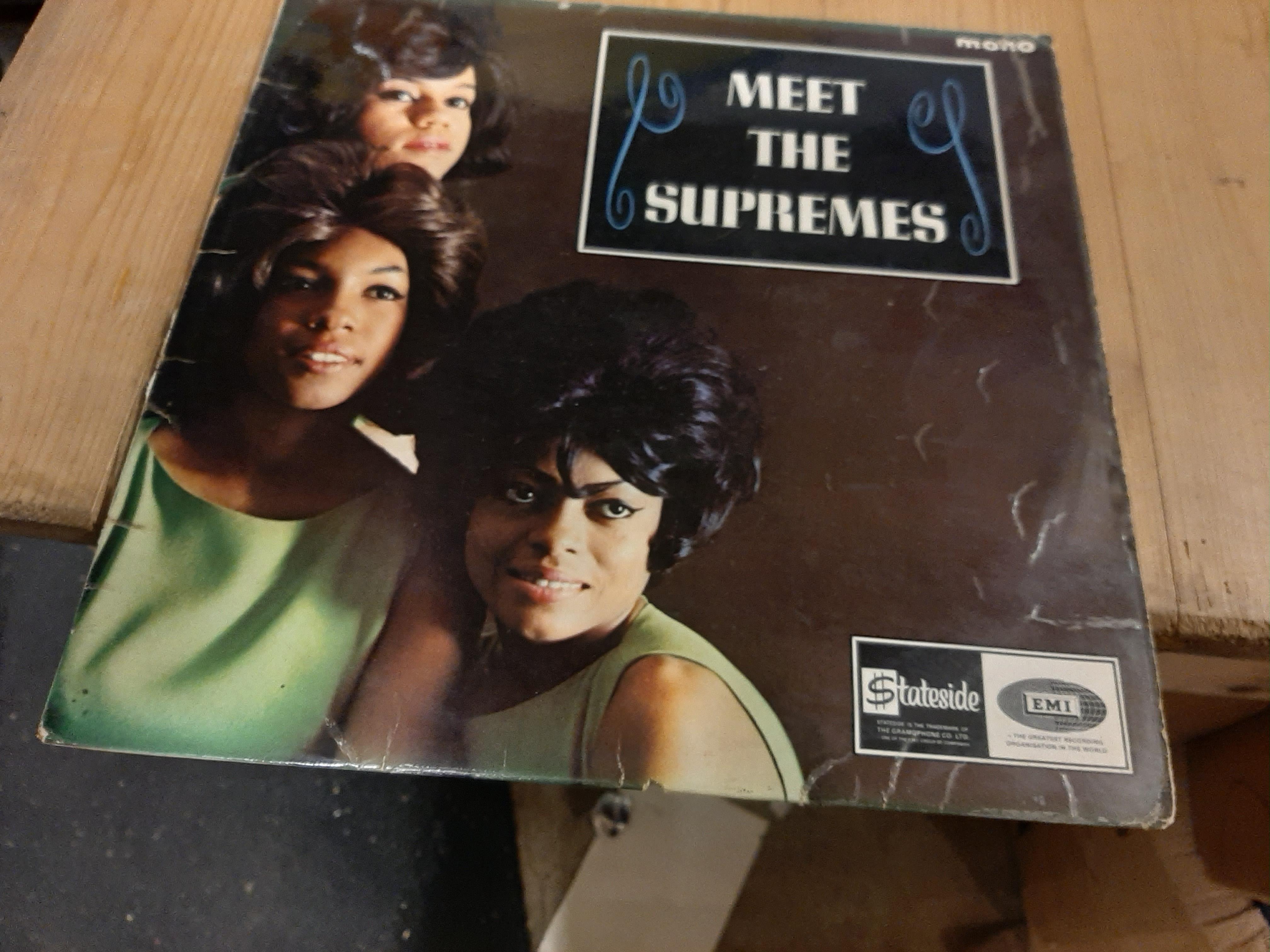 3 Vinyl Records: "Meet the Supremes" 1964 (rare); SL 10169; Diana Ross and the Supremes "Greatest - Image 2 of 6