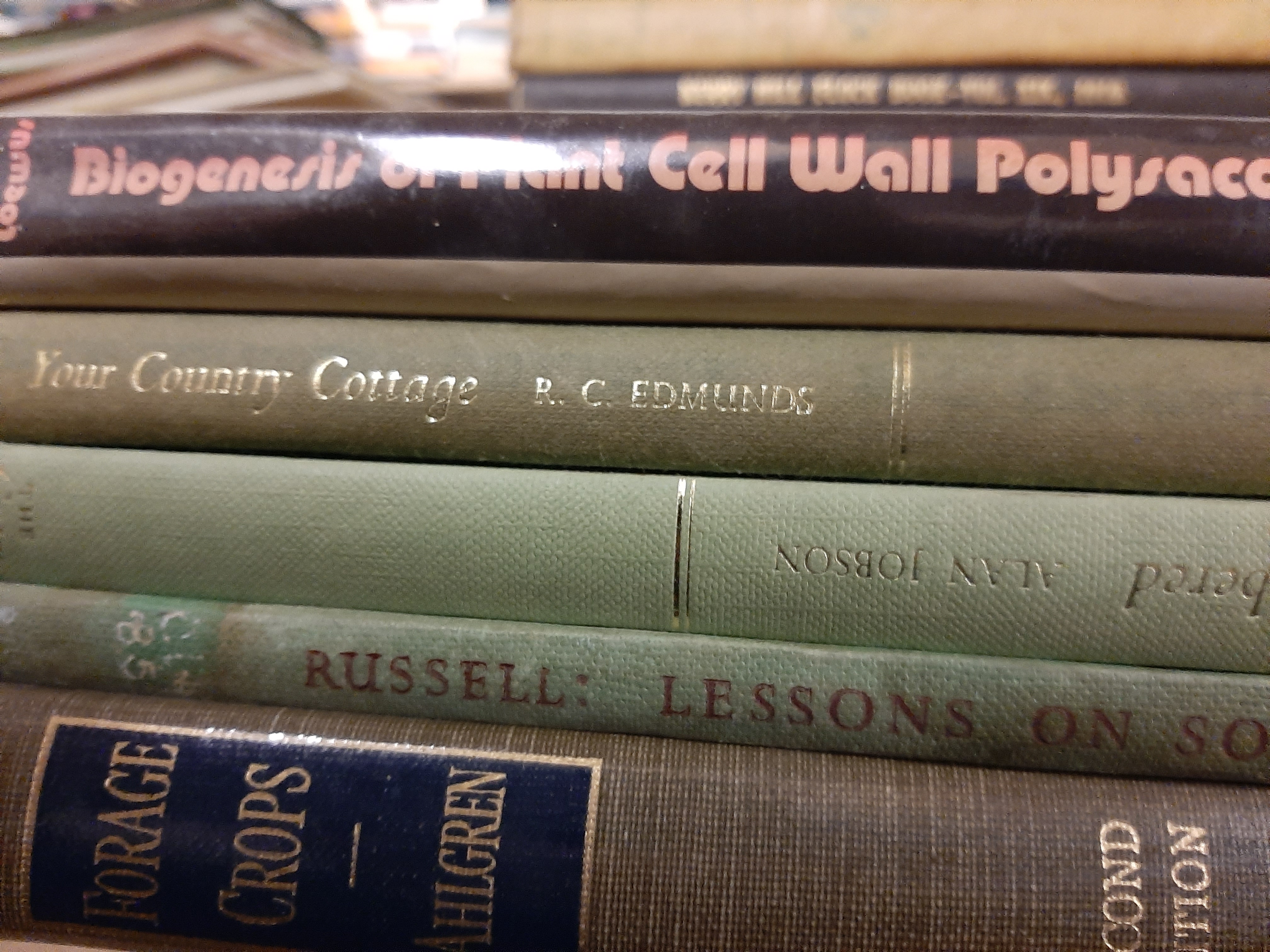 Collection of various Agriculture Books, rare as removed from library of Plant Breeding Institue - Image 2 of 2