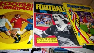Books: Football Annuals- early 70s. 29 books.