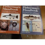 Qty various Fishing Magazines/Ephemera, inc Fishermans Handbook of Fishing, Step by Step