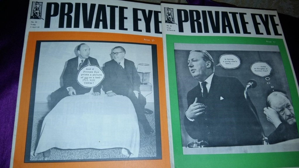 Private Eye nos 32 - 34 March - April 1963. 3 books. - Image 2 of 2